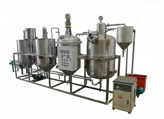 línea de producción de aceite de copra de la máquina de aceite de soja
